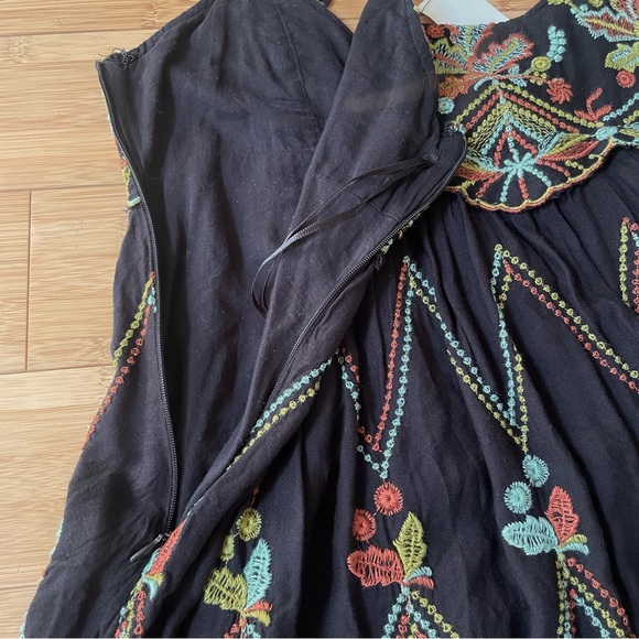 Urban Outfitters Jamie Embroidered Babydoll Dress - Picture 12 of 14